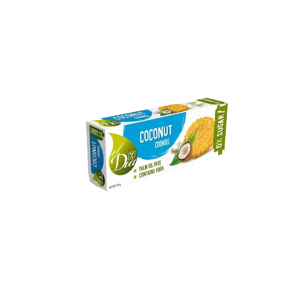El Dia cukormentes kókuszos keksz 130 g