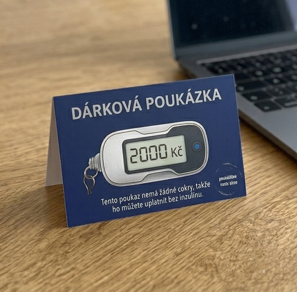Papír alapú ajándékutalvány a Dialka webáruházban történő vásárláshoz - 2000 Kč