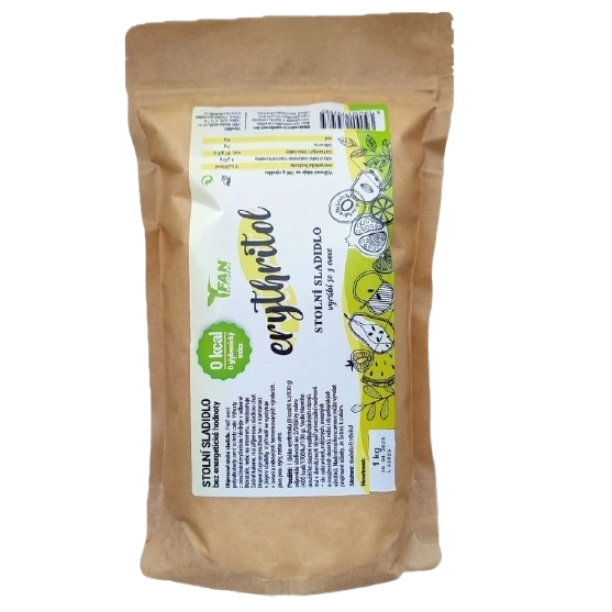 Eritritol – por alakú édesítőszer, 1 kg