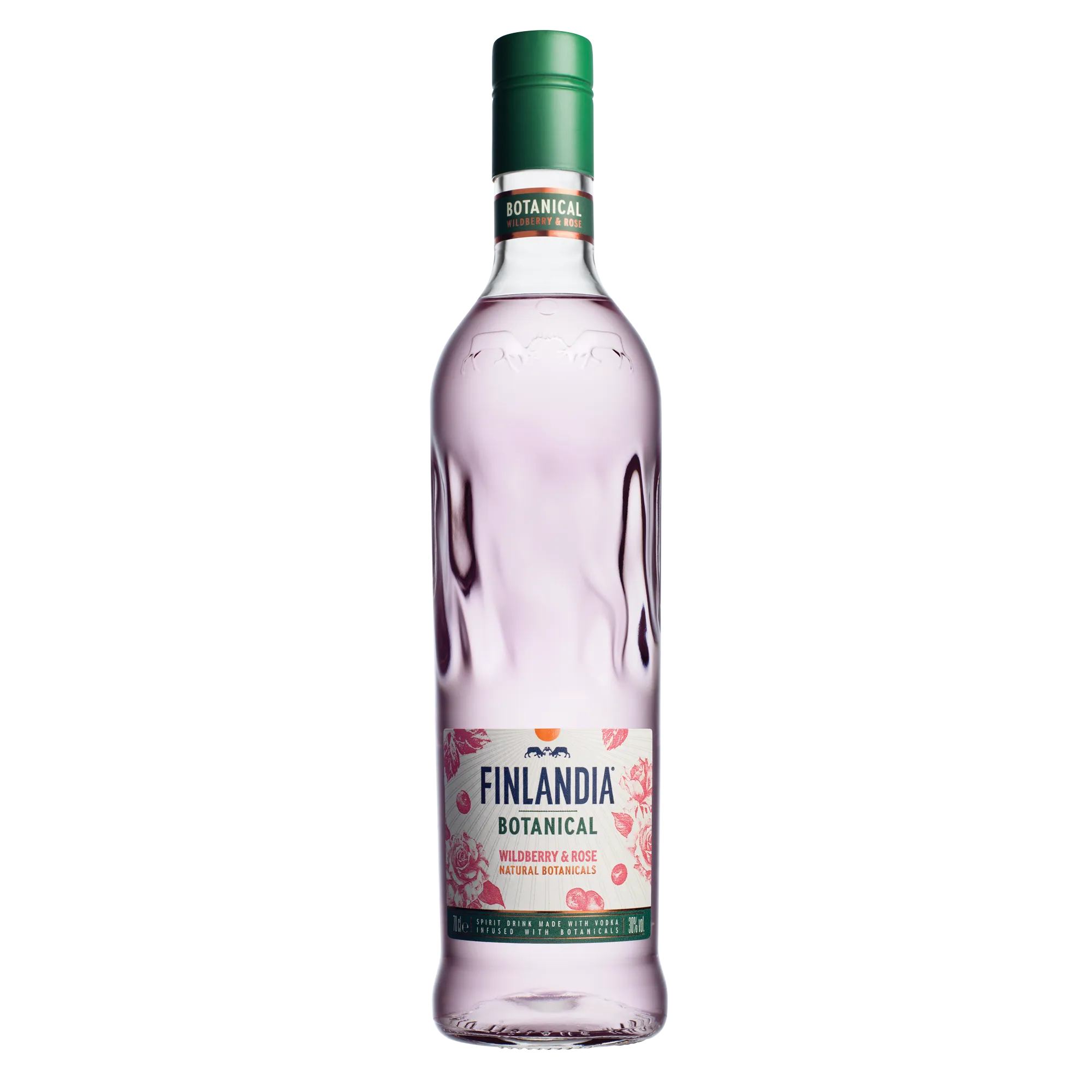 FINLANDIA BOTANICAL CUKORMENTES WILDBERRY-ROSE 30% 0,7 l