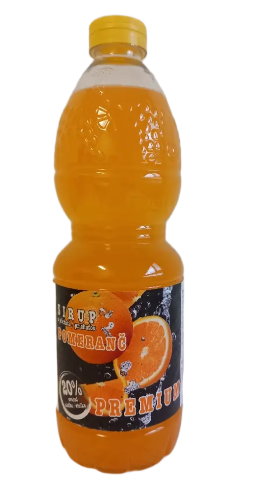 Cukormentes szirup – Narancs