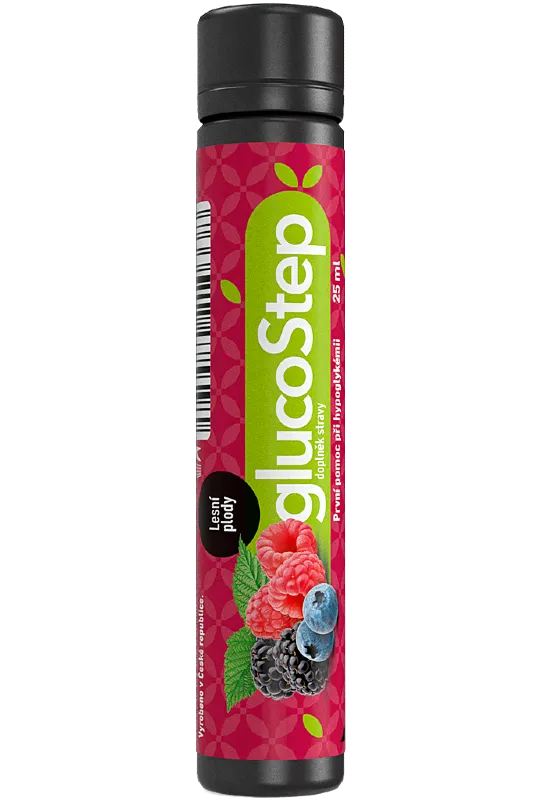 glucoStep erdei gyümölcsök 25 ml