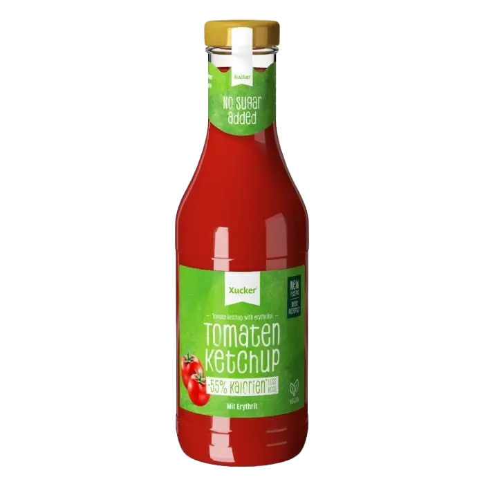 Eritritolal édesített ketchup 500 ml – Xucker