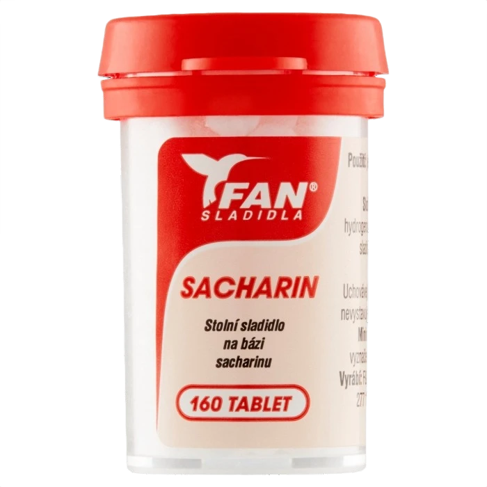 Szacharin – asztali édesítőszer, 160 tabletta/10 g
