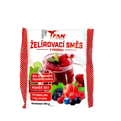 Zselés keverék hozzáadott cukorrépa-cukor nélkül, 100 g