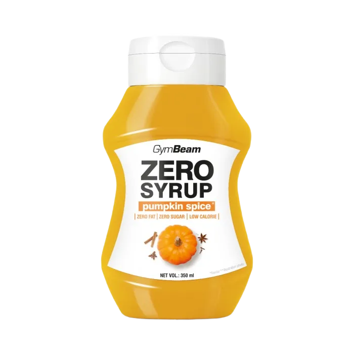 zero syrup pumpkin spice 350 ml gymbeam
